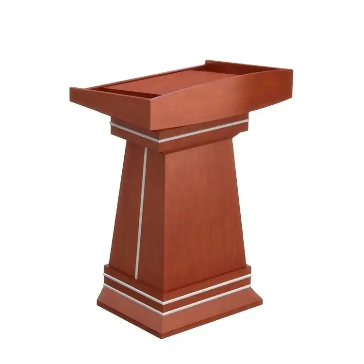 Professional Design Speech Podium/rostrum For School Hotel Church Wooden Lectern Pulpit 1