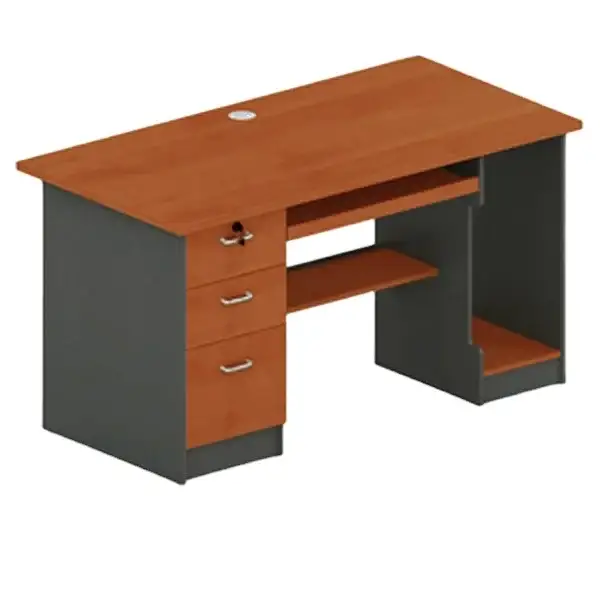 Clavier et tiroir latéral support CPU bureau ordinateur Table bureau 1