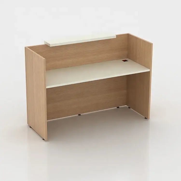 Nội thất gỗ phong cách hiện đại chất lượng cao Bàn tiếp tân văn phòng 1