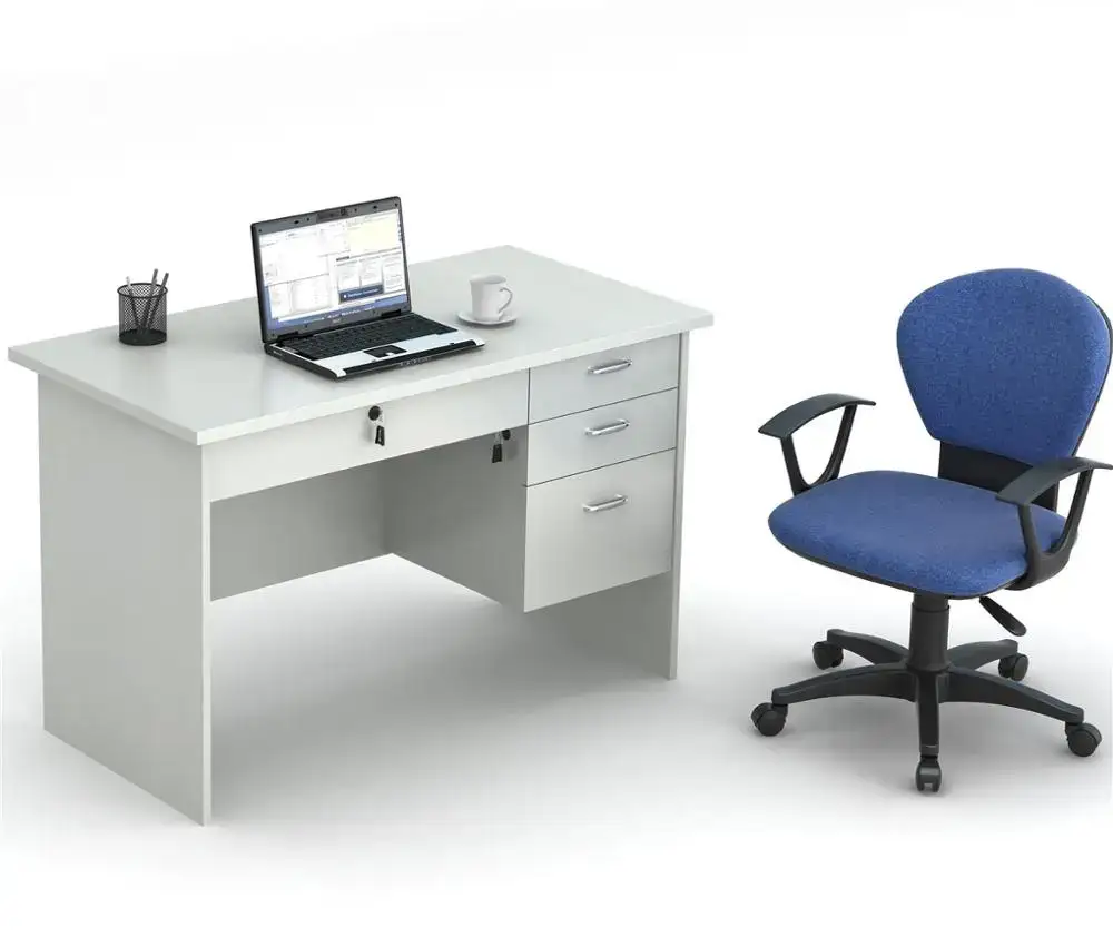 Mesa de ordenador de madera de estudio Cum,Mesa de ordenador barata,Mesa de ordenador Imágenes 1