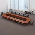 Multimedia Big Size Modular 20 Person Modern Conference Table 1