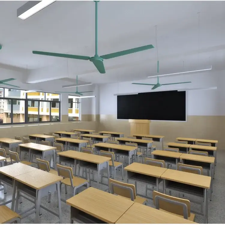 Produzione di mobili scolastici Set di scrivanie e sedie per studenti in legno per uso in classe 1
