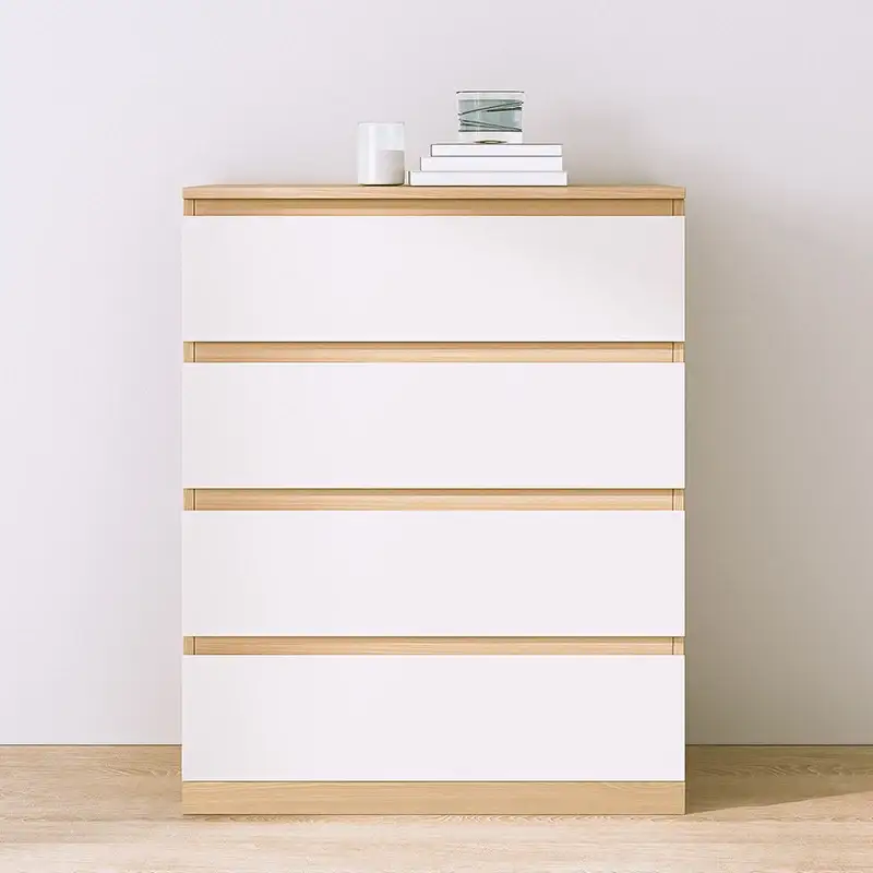 Trabajo de la oficina del cajón del almacenamiento 4 de la capacidad grande para la sala de estudio, muebles blancos del dormitorio de los muebles 1