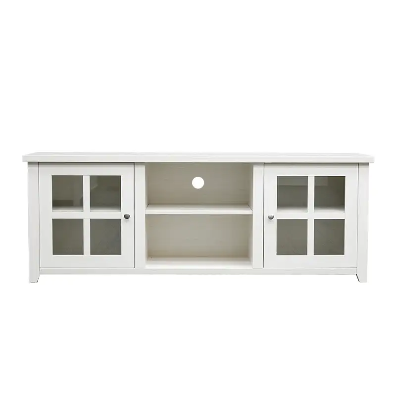 Barn Door Tv Stand American Living Room Furniture Antique Wooden Tv Stand 1