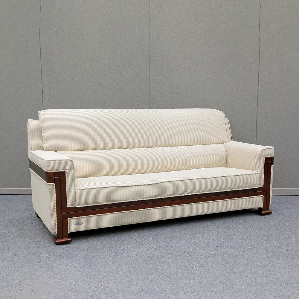 Sofá de recepción, muebles de 2 plazas, juego de sofá y silla para muebles comerciales de hotel de oficina 1