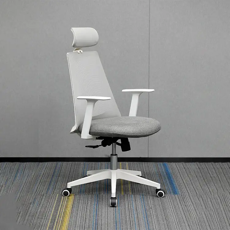 Sedia da ufficio moderna ed ergonomica da lavoro su computer Sedia da ufficio esecutiva all'ingrosso per la produzione di sedie in rete per ufficio per adulti 1