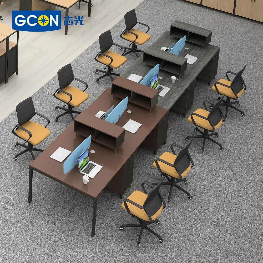 Office Partition Table Modern Cubicle Workstation Bureau De Travail Cubical Desk Furniture 1