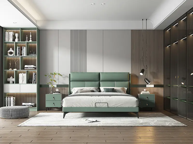 High Qualityhotel Platform Bed Frame Modern Luxury Negotiated 3