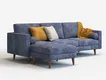 Hotel Furniture Suppliers L Shape Sofa with Chaise - - GCON 2