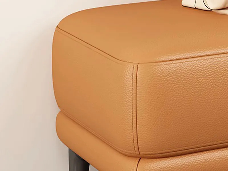 Hotel Luggage Racks Company Design Leather Cover Luggage Rack 3