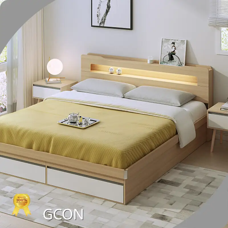 Bed Frame Hotel LED Light Hotel Bed Frame - - GCON 1