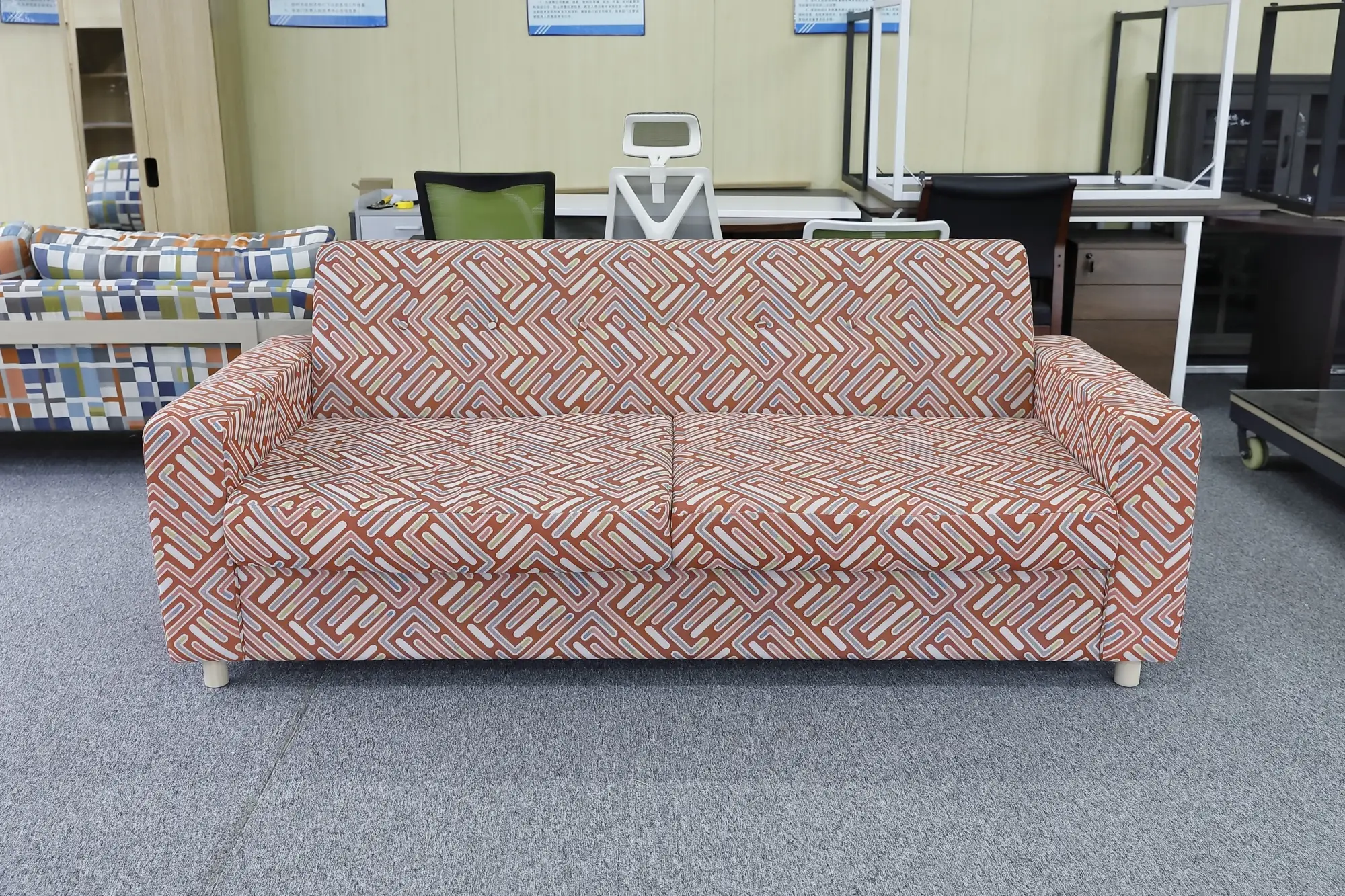 Hotel Room Couch Negotiated by GCON 2