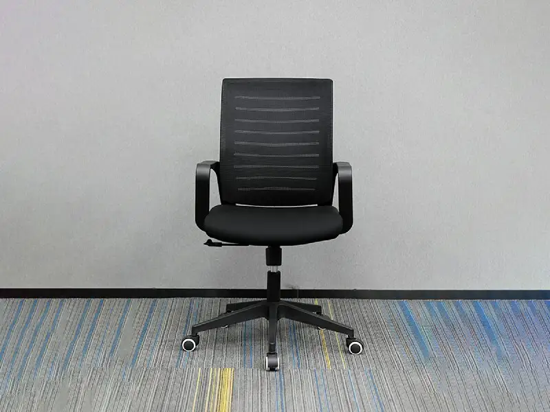 GCON Hotel Office Chair  360° Swivel Tilt Caster Mesh Back GSA-031 Height-adjustable Ergonomic Conference Arm Chair 1