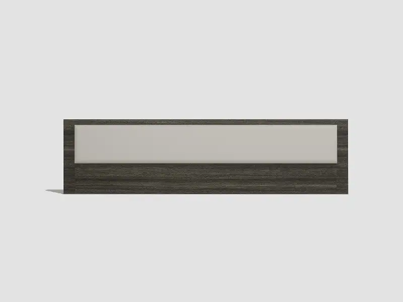 GCON SM-010 Hotel-Kopfstütze, gepolstertes Wandpaneel, Kopfteil, Wandhalterung, Leder gepolstert, HPL-Finish, Sperrholz-Kopfteil 1