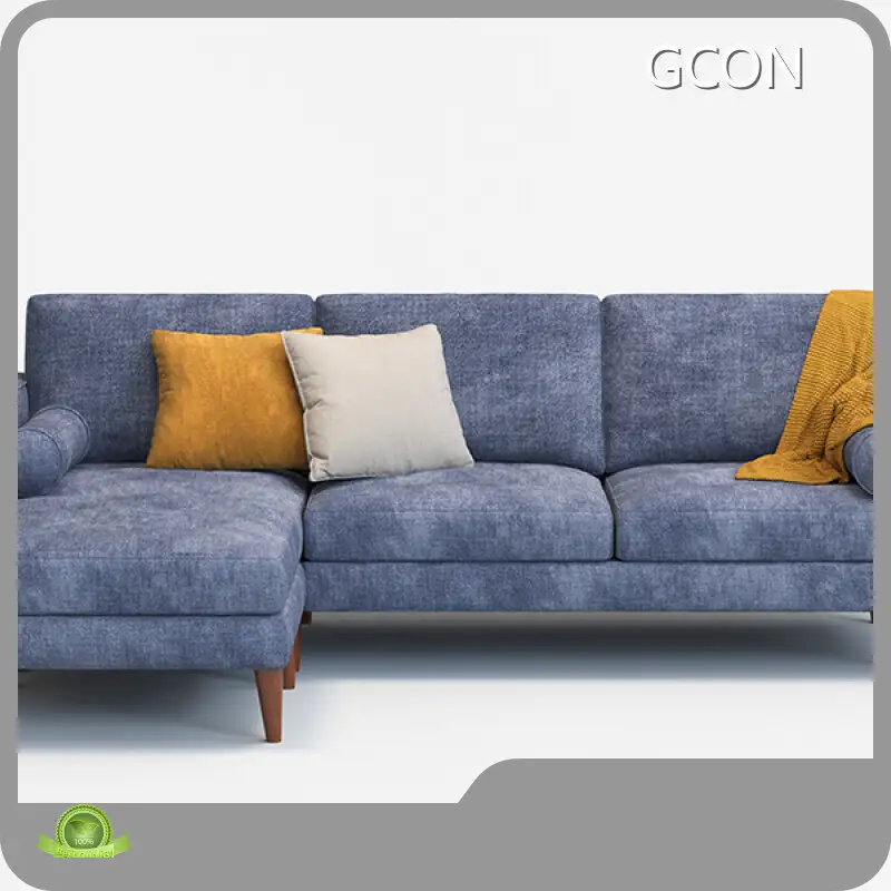 GCON Hotel Furniture L Shape Sofa with Chaise Hotel FurnitureManufacter 1