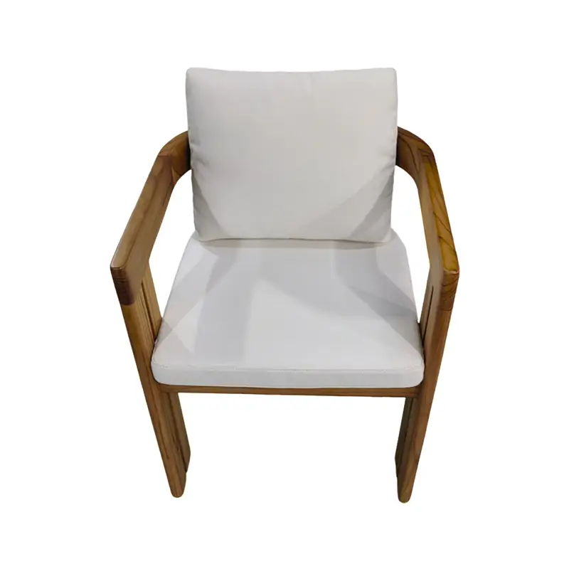GCON T.CO1 high quality solid wood frame beige upholstered seat hotel chairs for sale 1