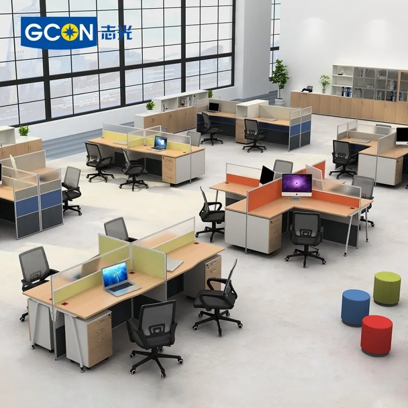 What are the characteristics of modern office furniture?