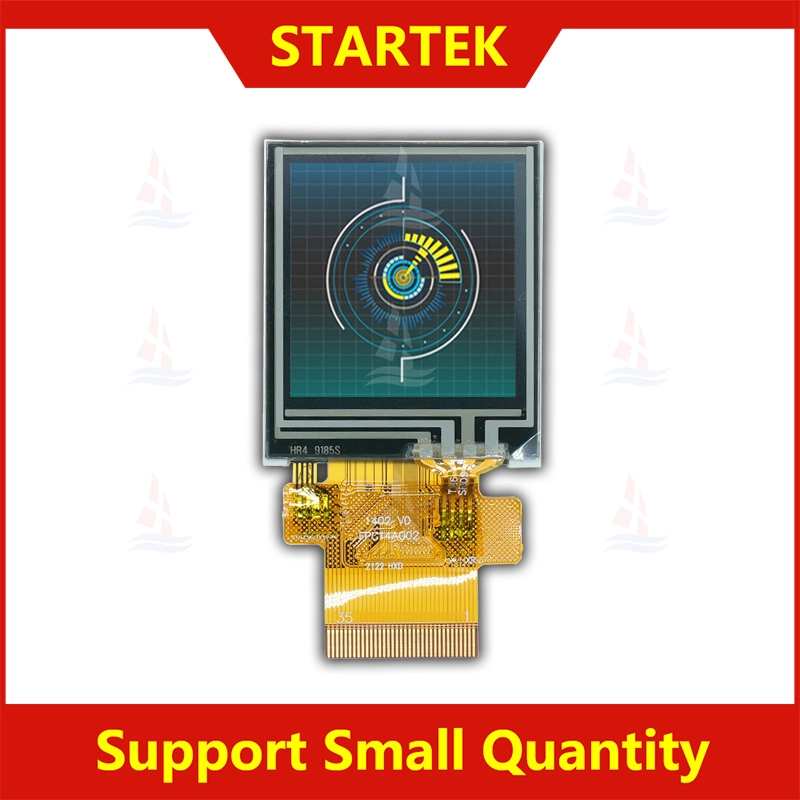 LCD TFT medico da 1,44 pollici 128x128 ST7735S 8/16 bit MCU 3/4 fili interfaccia SPI con touch screen resistivo KD014QQTBN002-TP 1