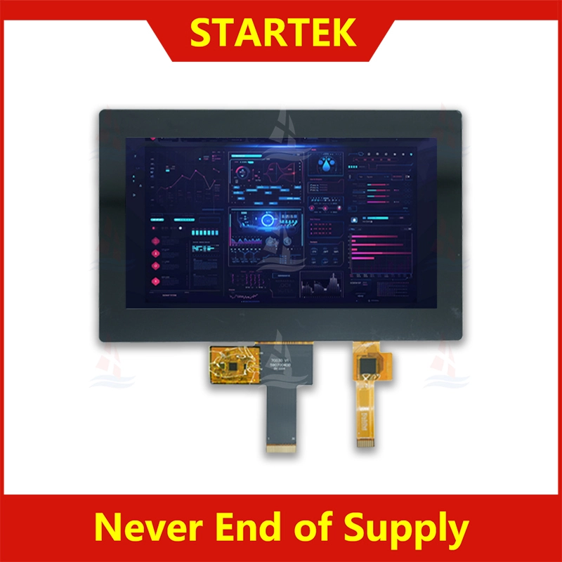 Module LCD TFT industriel IPS haute luminosité 7.0 pouces 1024x600 avec écran tactile capacitif KD070HDFIA030-02-C028A 1