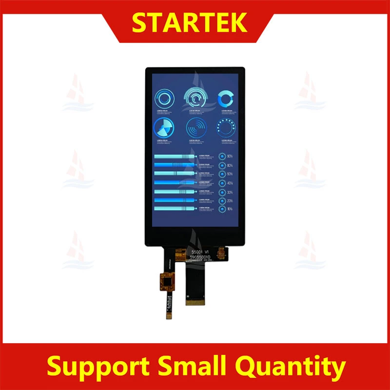 5,5 înç 720x1280 IPS Pîşesazî TFT LCD bi modula pêwendiya MIPI-yê bi panelê pêça kapasîtîf ​​ve girêdayî OCA KD055HDFID001-03-C026A 1