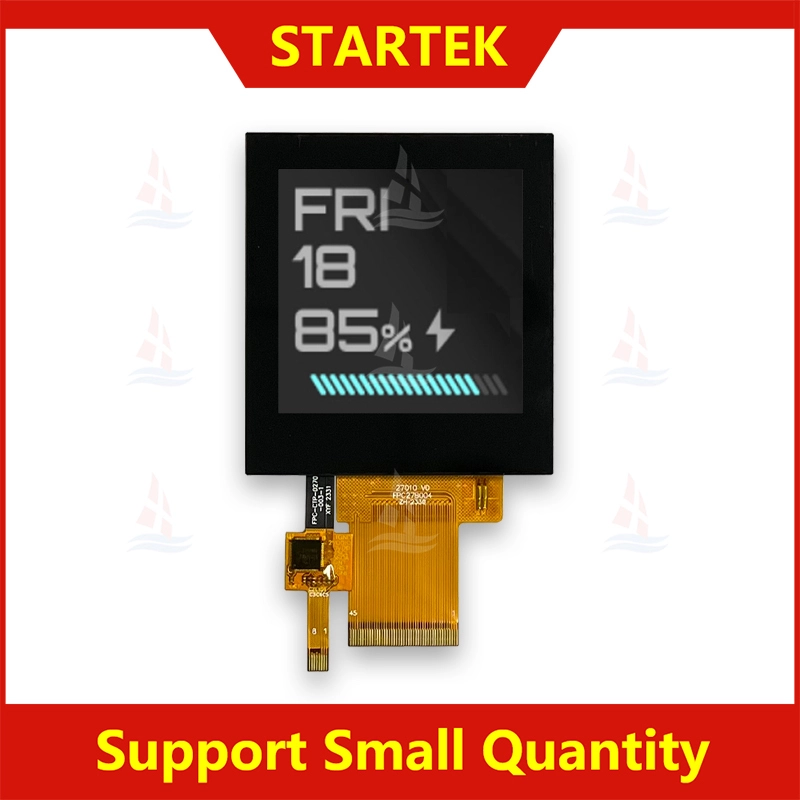2,7 inç MCU+RGB+SPI Navbera bijîjkî Qada TFT-ronahiya bilind bi CTP KD027HVFMD010-C004A 1