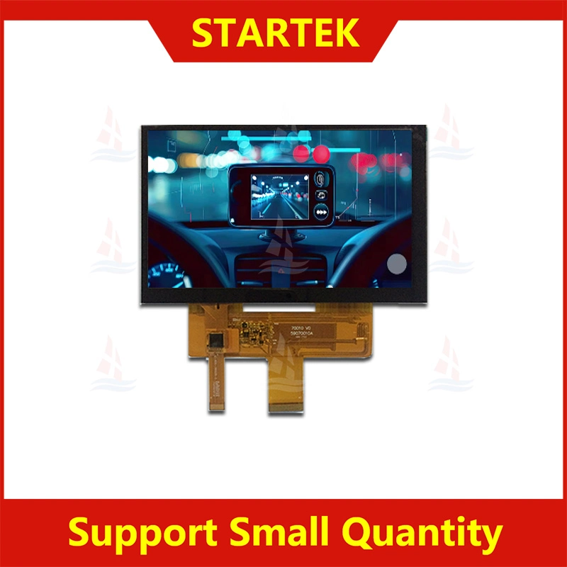 Interfaccia LVDS da 7,0 pollici per auto tft 800x480 6/8 bit Display LCD TFT IPS ad alta luminosità ad alta temperatura con pannello touch capacitivo KD070WVFLA035-C049A 1