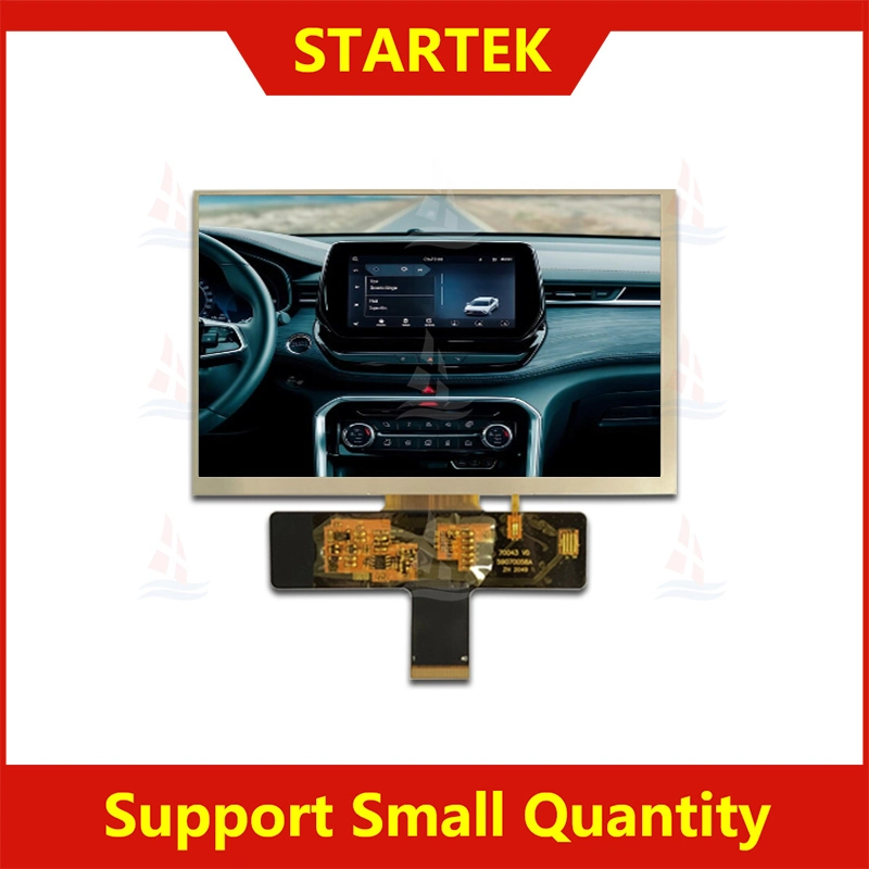 Otomobîla 7,0 înç tft 800x480 goşeya dîtinê ya tam nîşana otomotîvê ronahiya bilind IPS TFT dîmendera LCD bi navbeynkariya RGB KD070WVFPA043 1