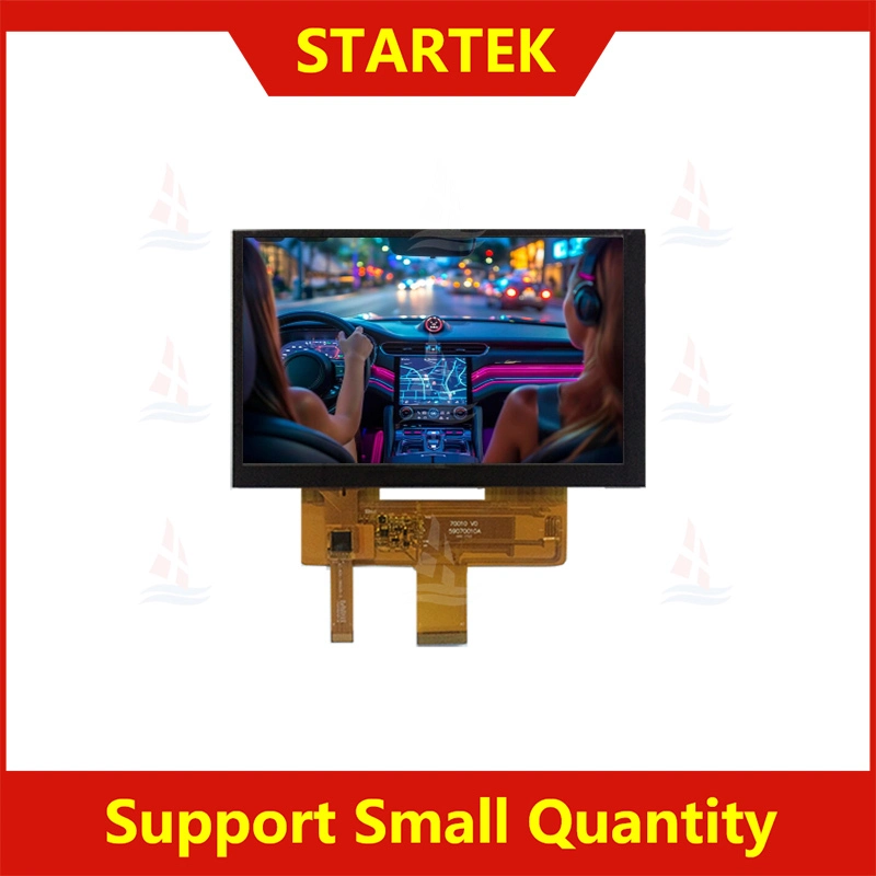 Display automobilistico TFT 800x480 da 7,0 pollici per auto, interfaccia LVDS, LCD TFT ad alta temperatura e luminosità ampia con pannello touch capacitivo KD070WVFLA011-02-C010A 1