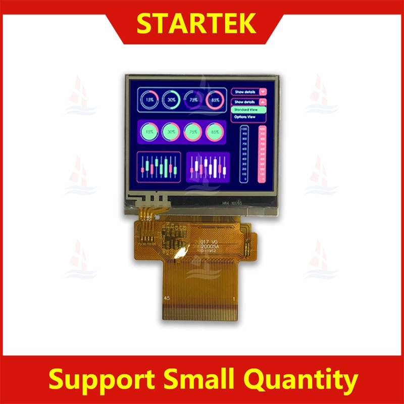 2.0 înç veguhêzbar 320x240 ILI9342C MCU+SPI+RGB TFT LCD-ya pîşesazî ya pêwendiya pêwendiya berxwedêr KD020LQRMA017-RT 1