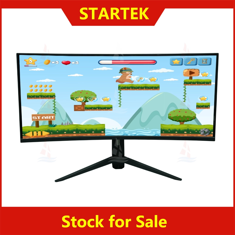 Monîtorê 34 înç C-Curved WQHD (3440x1440) bi HDMI/DP, Dengê Vebijarkî, Kontrast 4000:1 û Ronahîkirina Paşîn a LED KD340UWFVA001-C1500-Monîtor 1
