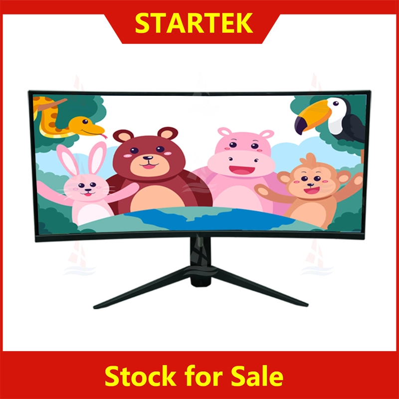 Moniteur d'affichage incurvé