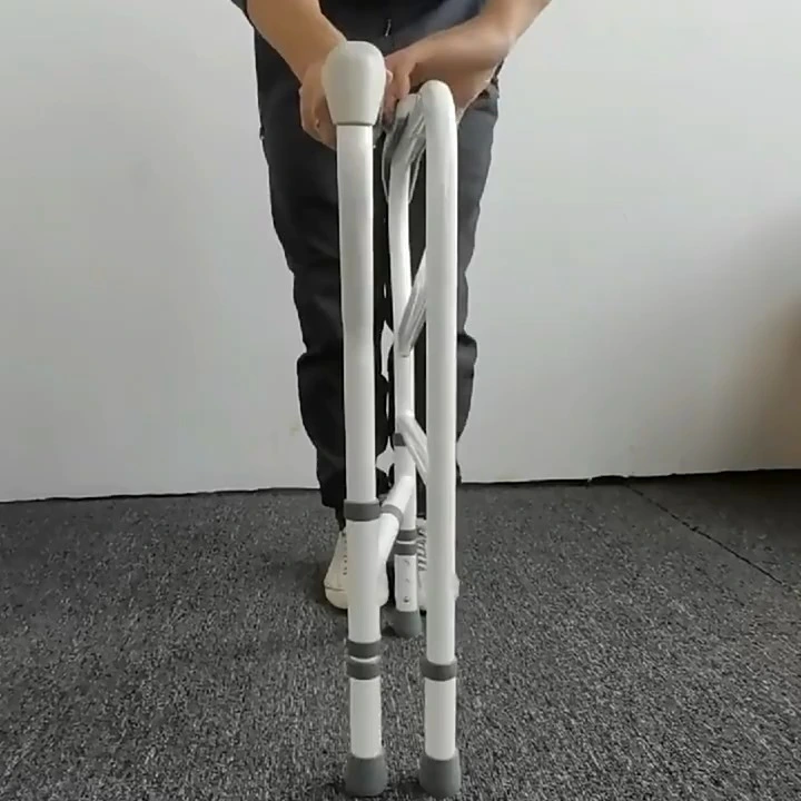 Foldable Toilet Handrail with Big Rubber Foot 1