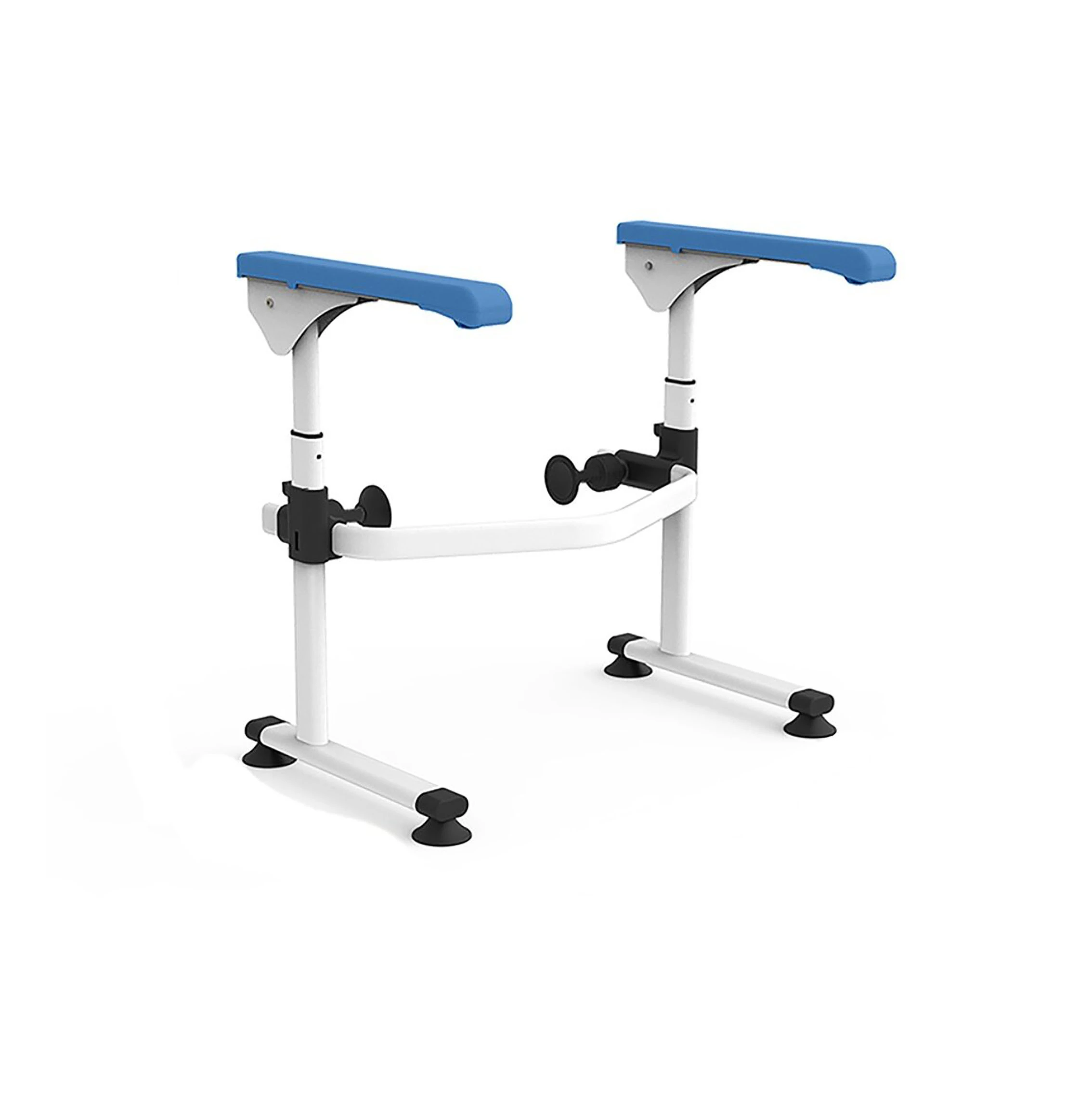 Foldable Toilet Handrail With 90 degree Angle Adjustable Arm 1
