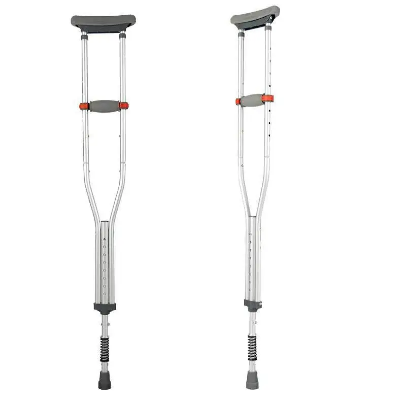 Folding Aluminum Underarm Crutch 1
