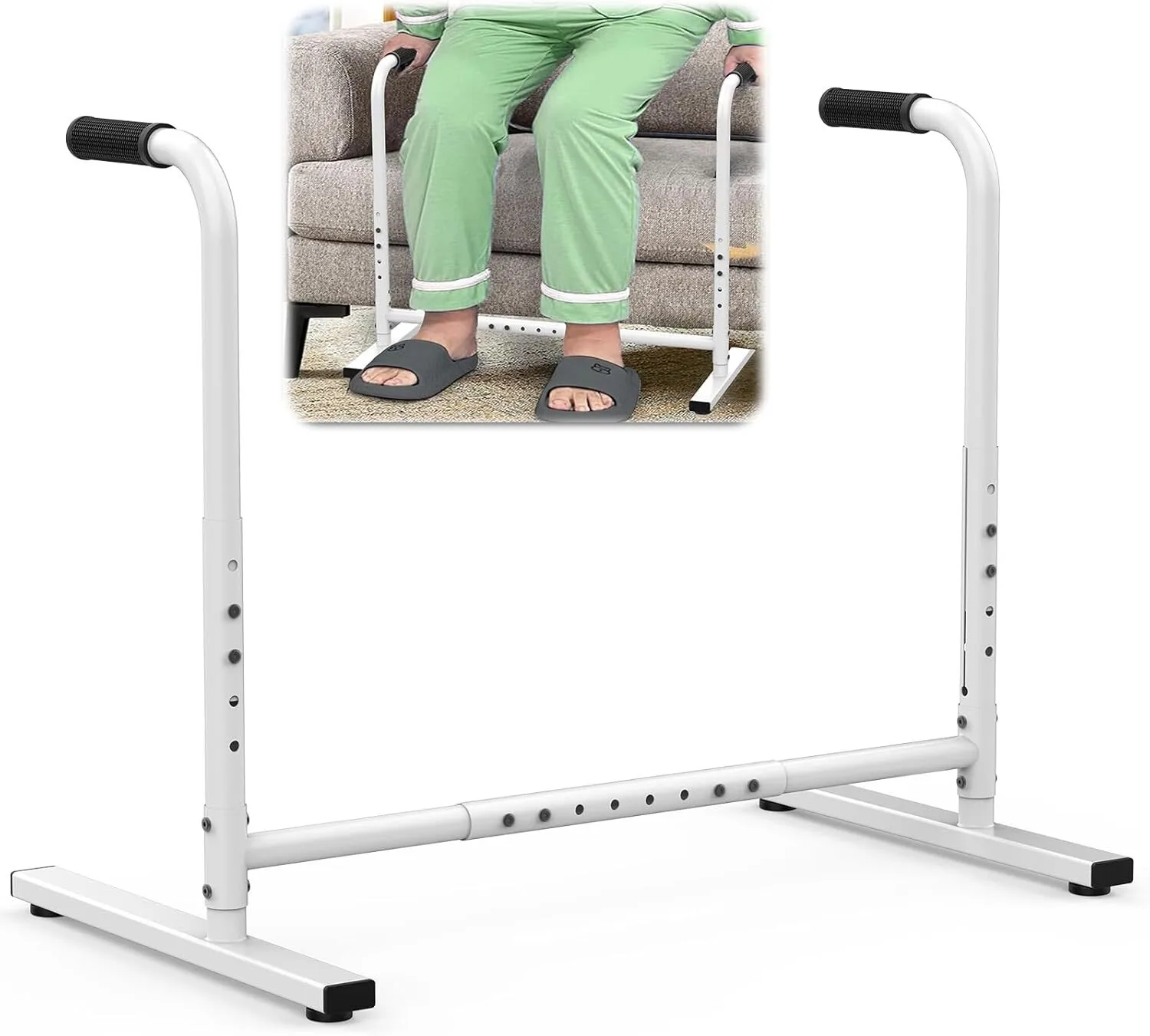 Couch Stand Assist Aid for Elderly, adjustable in width & heights 1