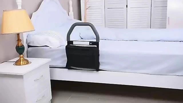 Simple and Lightweight Foldable Bed Assist Rail 1