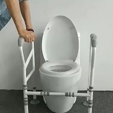 Simple Asjustable Toilet Handrail 1