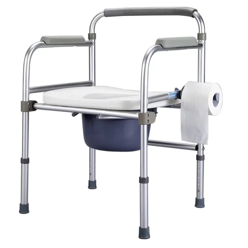 Folding Commode Chair for Elderly 1