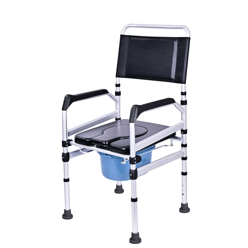 Folding Commode Chair shower chair for Elderly 1