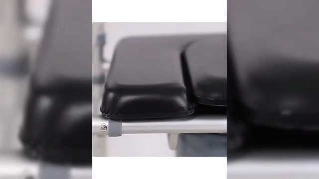Foldable Commode Shower Chair for Elderly Care 1