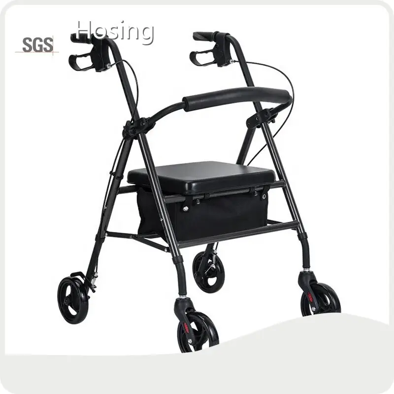 Foldable Rollator with Seat by Hosing 1