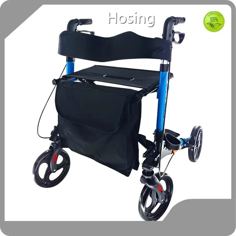 Foldable Rollator with Seat by Hosing-1 1