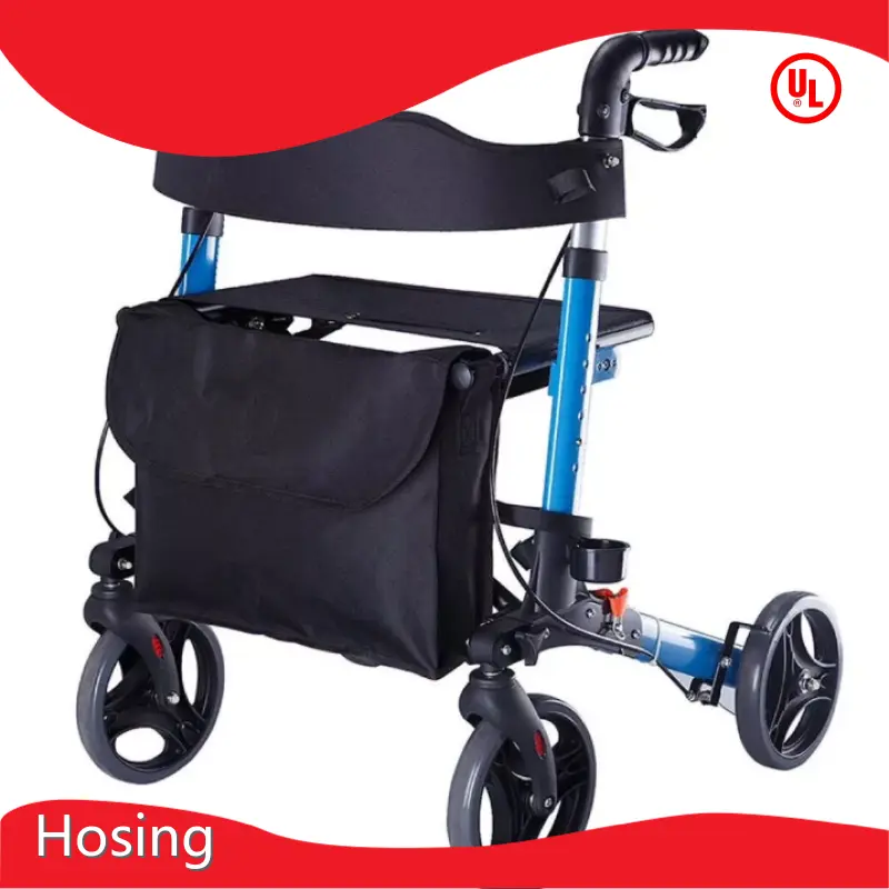 Folding Rollator with Seat by Hosing 1