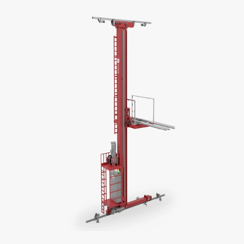 Alcançando novos patamares em armazenagem inteligente: os destaques multidimensionais e as capacidades de personalização do empilhador de coluna única da CIANSUNG. 1
