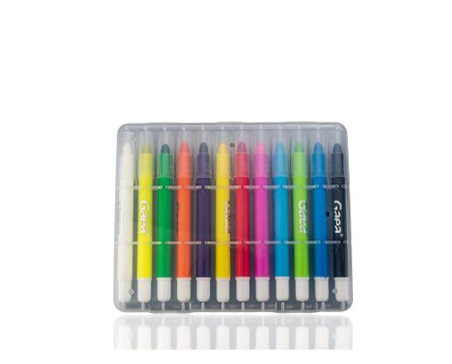 12 color highlight twist crayon in pp box 1