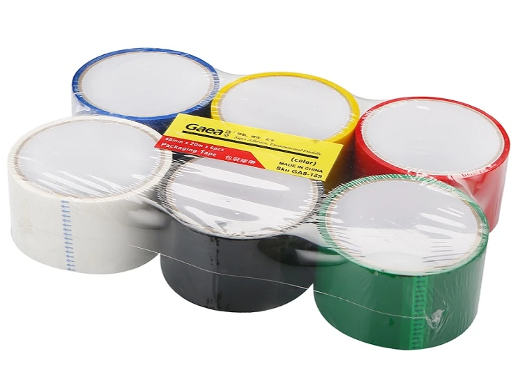 Emballage d'opp de couleur de 45mic*48m*20m 1