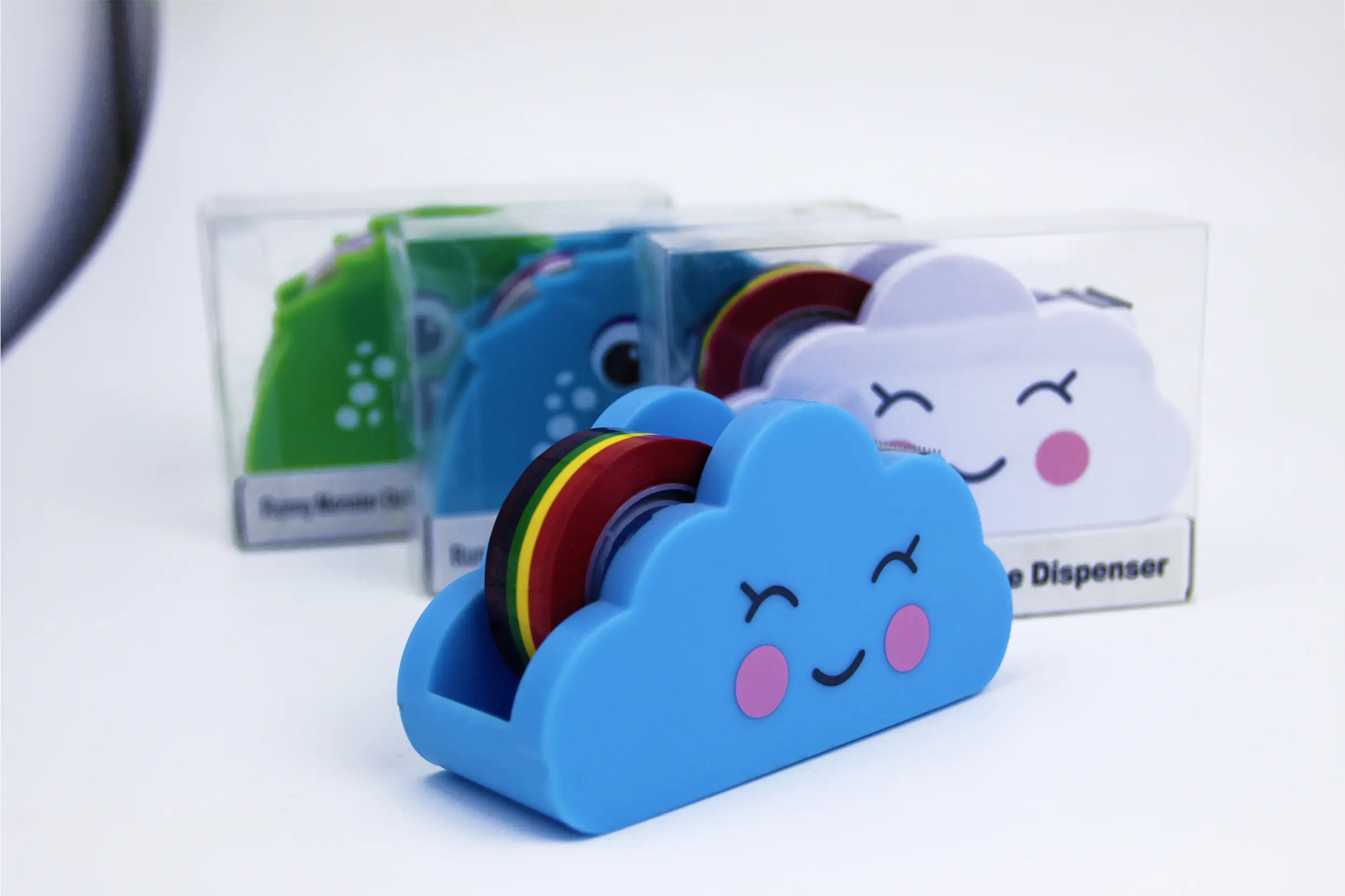 For Sale Best Transparent Tape Rainbow Tape & Tape Dispenser Blue by Gaea 1