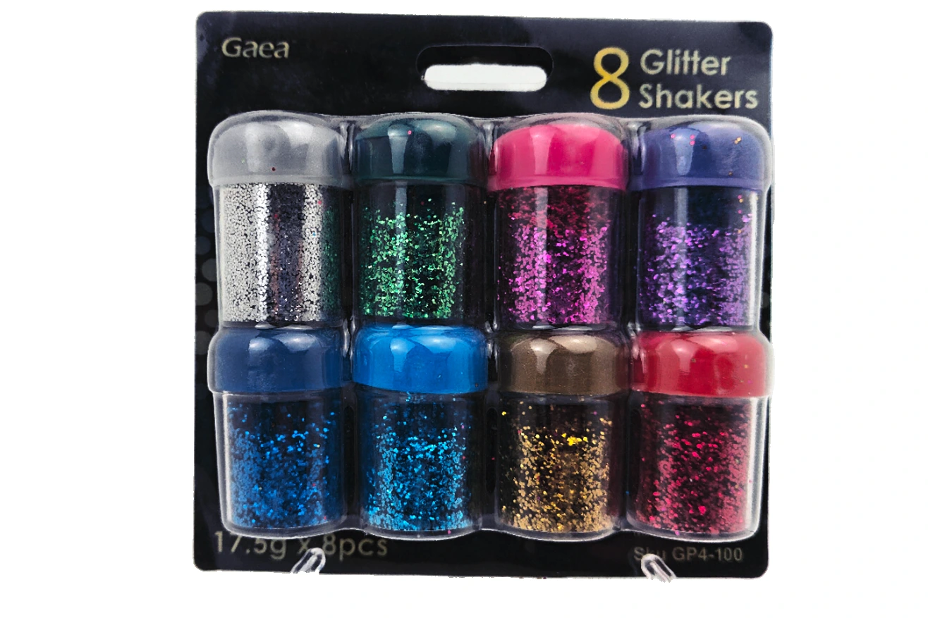 8 color 10g neon glitter shaker 1