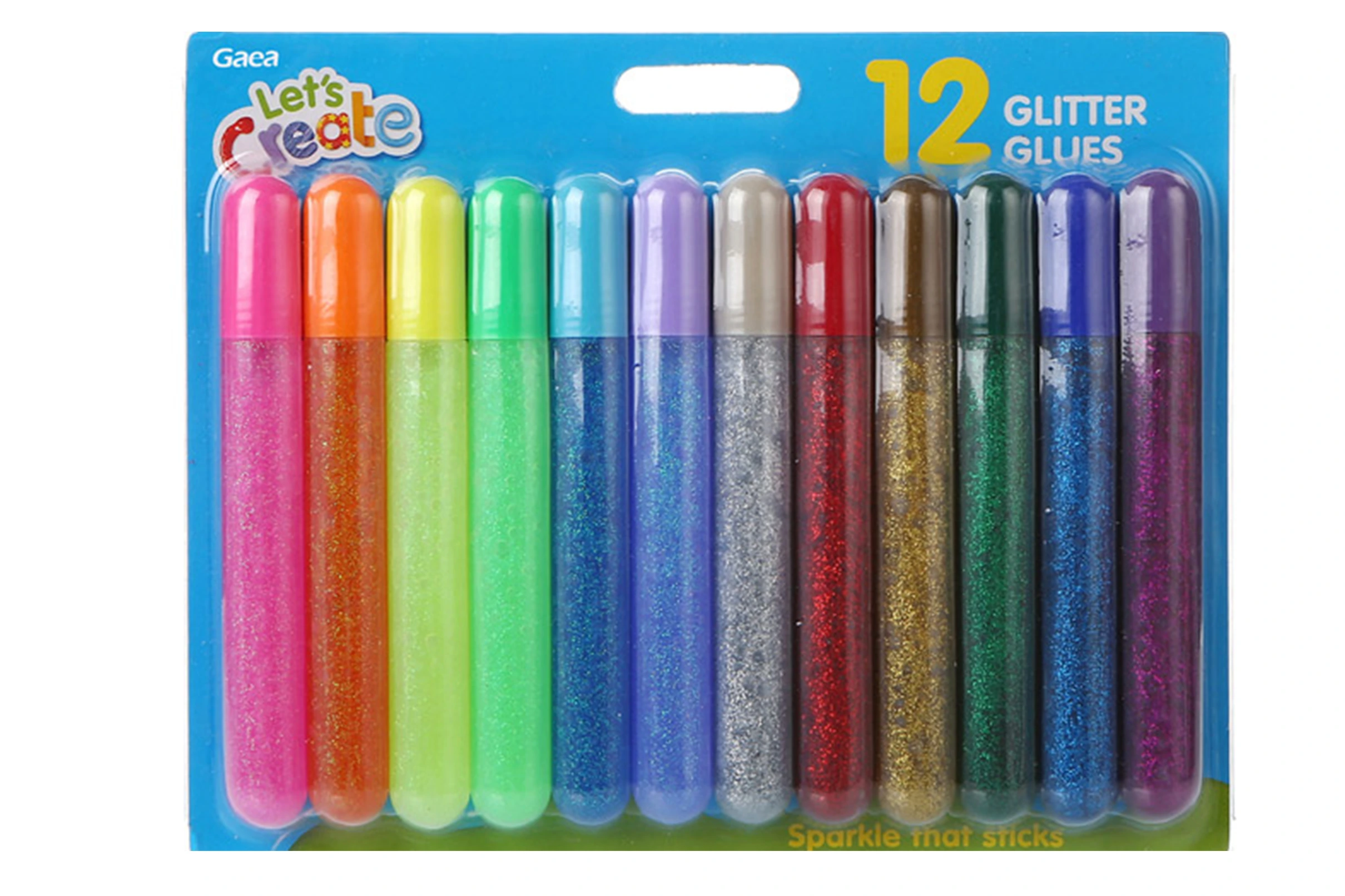 Glitter Glue in Blister Card Packaging - Gaea 1