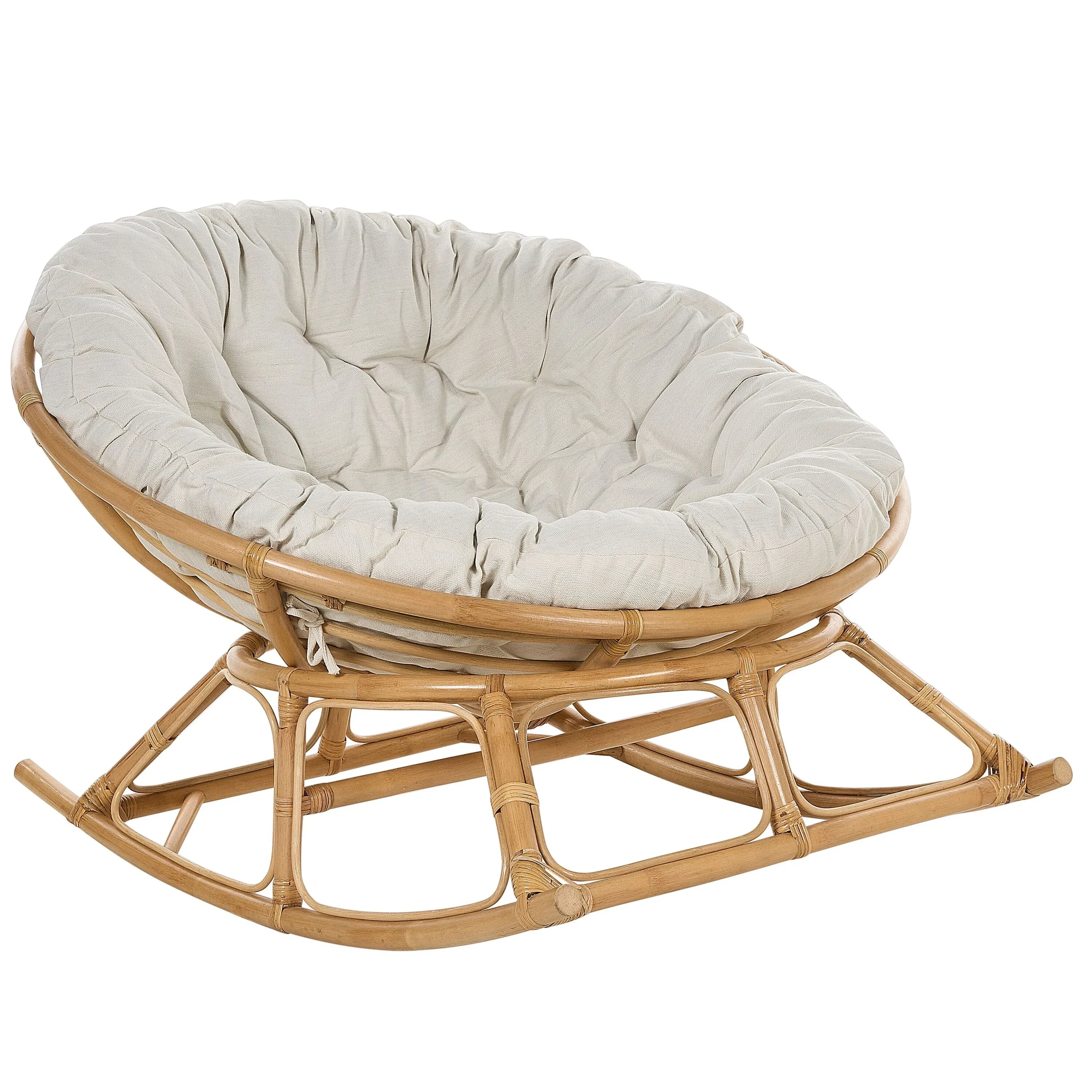 Chaise Papasan en osier à usage intérieur et extérieur, balançoire de jardin, chaise à œufs en rotin suspendue 1